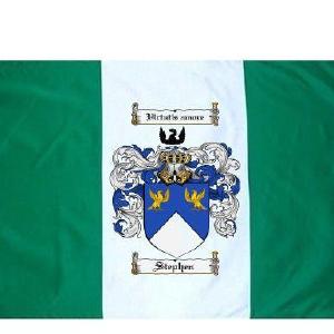Stephen Coat of Arms Flag / Family Crest Flag Reliable For Sale