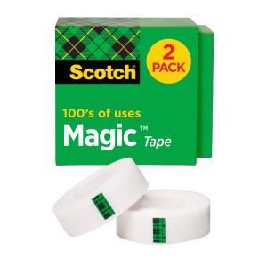 Scotch Magic Tape 810-2PK-TB 3/4 in x 1000 in, 2-pack Sale How Much