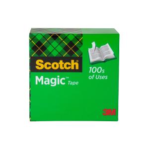 Scotch Magic Tape 810, 1/2 in x 36 yd Roll Best Pices