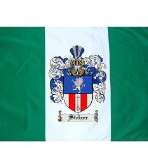 Stelzer Coat of Arms Flag / Family Crest Flag 2025 Cheap Online
