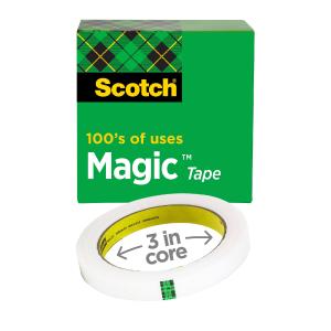 Scotch Magic Tape 810, 1 in x 2592 in, Boxed Clearance Low Shipping