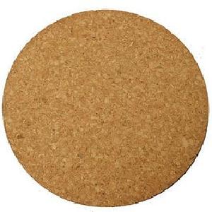 6-In. Cork Saucer Mat High Quality