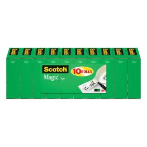 Scotch Magic Tape 810S10, 3/4 in x 800 in, 10 pk Buy Cheap Wiki