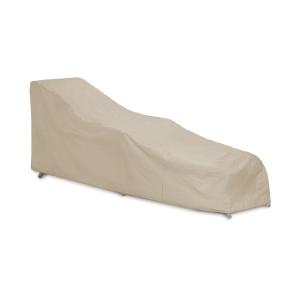 30" H x 29" W x 77" D Tan Patio Chaise Lounge Cover Factory Outlet For Sale