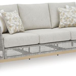 Seton Creek - Gray - Sofa With Cushion Buy Cheap Footlocker Finishline