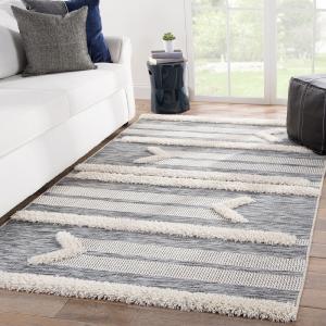Branham Geometric Gray/Cream Indoor / Outdoor Area Rug ARUG100 Clearance Free Shipping