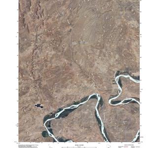 2011 Vernal, UT - Utah - USGS Topographic Map v4 Free Shipping View