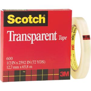 3M Scotch 1/2 In. x 72 Yd. Transparent Tape Refill Buy Cheap Outlet