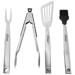 Grillmark BBQ-509412 BBQ Tool Set, 4-Piece Cheapest