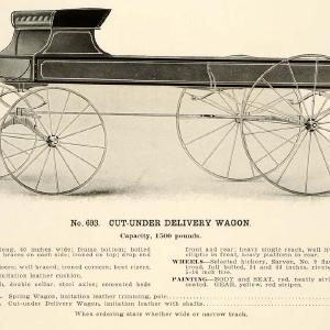1912 Ad Antique Farm Cut-Under Delivery Wagon No. 693 Seat Transportation LAC2 Pay With Paypal Online
