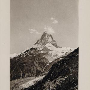 1904 Matterhorn Mountain Swiss Alps Switzerland Print - ORIGINAL SW2 2025 Cheap Pice