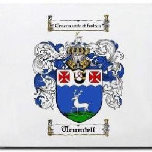 Trundell Family Shield / Coat Of Arms Mouse Pad Authentic