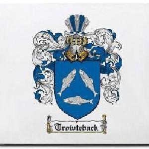 Trowteback Family Shield / Coat Of Arms Mouse Pad Sale With Paypal
