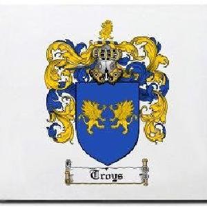 Troys Family Shield / Coat Of Arms Mouse Pad Sale Manchester