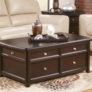 Carlyle - Almost Black - Lift Top Cocktail Table Cheap Professional