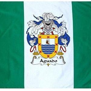 Aguado Coat of Arms Flag / Family Crest Flag 2025 Newest Cheap Online