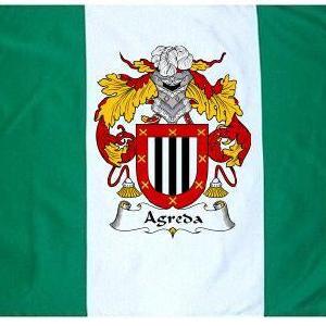 Agreda Coat of Arms Flag / Family Crest Flag Cheap Sale Huge Surprise