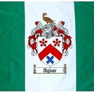 Agnor Coat of Arms Flag / Family Crest Flag Cheap Sale Eastbay