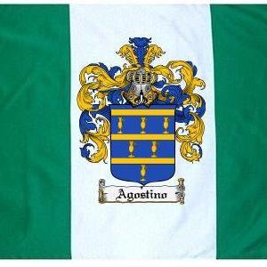 Agostino Coat of Arms Flag / Family Crest Flag Cheap Sale Online