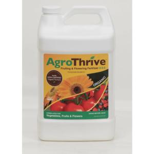 AgroThrive ATFF1128 Fruiting and Flowering Organic Liquid Fertilizer, 1 Gallon Outlet Store Cheap Pice