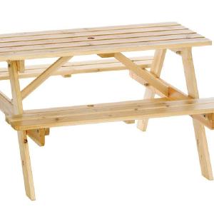 Astonica 50100392 Junior Wooden Picnic Table For Kids, 38.6" x 38.6" x 22.3" Finishline Sale Online