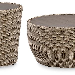 Danson 2-Piece Outdoor Occasional Table Package Sale Cheap Pices