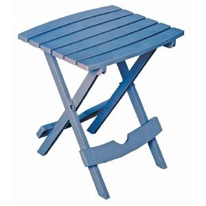 Adams 8510-94-3934 Quik-Fold Folding Side Table, BlueStone Cheap Buy