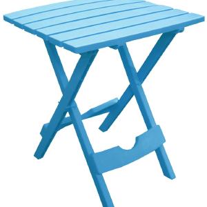 Adams 8510-21-3734 Quik-Fold Folding Side Table, Pool Blue Sale Best