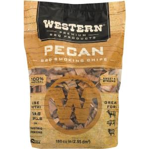 Western Premium BBQ Pecan Smoking Chips Clearance Supply