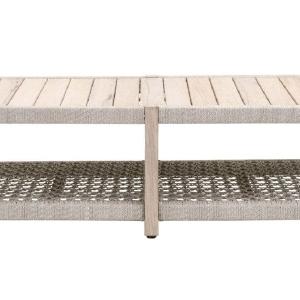 Outdoor Rectangular Coffee Table With Mastercard For Sale