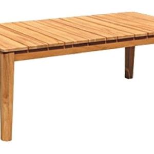 Outdoor Rectangular Teak Coffee Table 47" Clearance Recommend