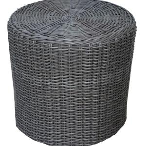 Outdoor Woven End Table 20" Discount Low Cost