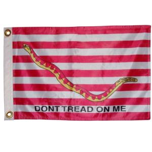12"x18" First Navy Jack Boat Flag - Super-Poly Clearance Pirce Sale