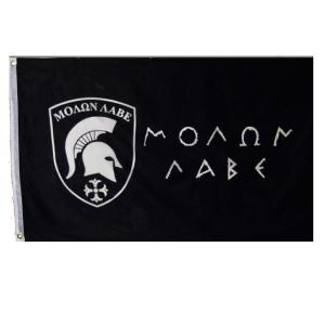 3'x5'  MOLON LABE Super-Poly Flag Sale Online Cheap