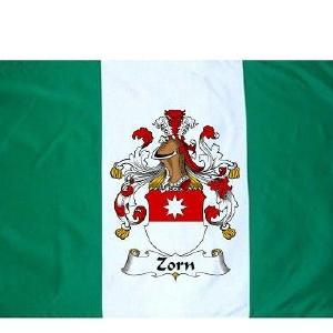 Zorn Coat of Arms Flag / Family Crest Flag For Sale Cheap Pice