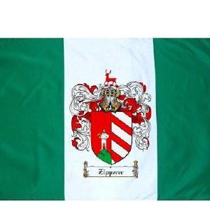 Zipperer Coat of Arms Flag / Family Crest Flag Free Shipping Official