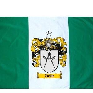 Zirkle Coat of Arms Flag / Family Crest Flag Footlocker Finishline Cheap Pice