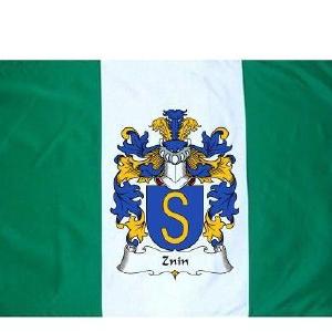 Znin Coat of Arms Flag / Family Crest Flag Cheap Pice For Sale