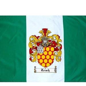 Zouch Coat of Arms Flag / Family Crest Flag Sale 100% Authentic