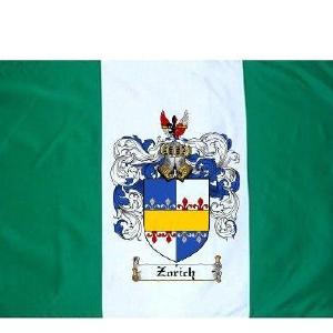 Zorich Coat of Arms Flag / Family Crest Flag Cheap Sale With Paypal