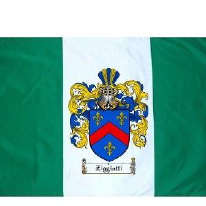 Ziggiotti Coat of Arms Flag / Family Crest Flag The Best Store To Get