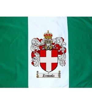Zinicola Coat of Arms Flag / Family Crest Flag Buy Cheap Discount