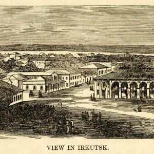 1882 Steel Engraving Cityscape Irkutsk Oblast Russia Eastern Siberia Arctic XGW9 Professional Cheap Pice