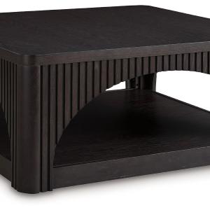 Yellink - Black - Square Cocktail Table Clearance Fast Delivery