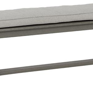 Visola - Gray - Bench With Cushion Outlet Locations Cheap Pice