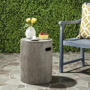 Trunk Indoor / Outdoor Modern Concrete Round 16.5" Accent Table #HA686 Cheapest Pice Cheap Pice