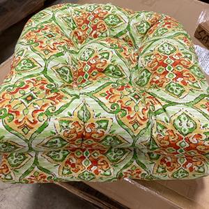 Tufted Dining Chair Indoor/Outdoor Seat Cushions (Set of 2)  #SA560 Cheap Pice Original