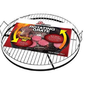 BBQ Dragon BBQD110 Rotating Grill Grate, Steel, 22" Comfortable Cheap Online