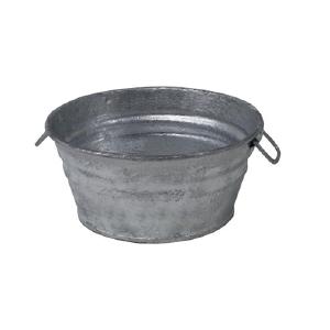 Behrens 101LFT Hot Dipped Steel Low Round Flat Tub, 1 Quart Brand New Unisex Cheap Online
