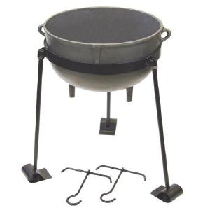 Bayou Classic CI7407 Jambalaya Kit, Cast Iron, 7 Gallon, 17.75" x 10" Discount Exclusive